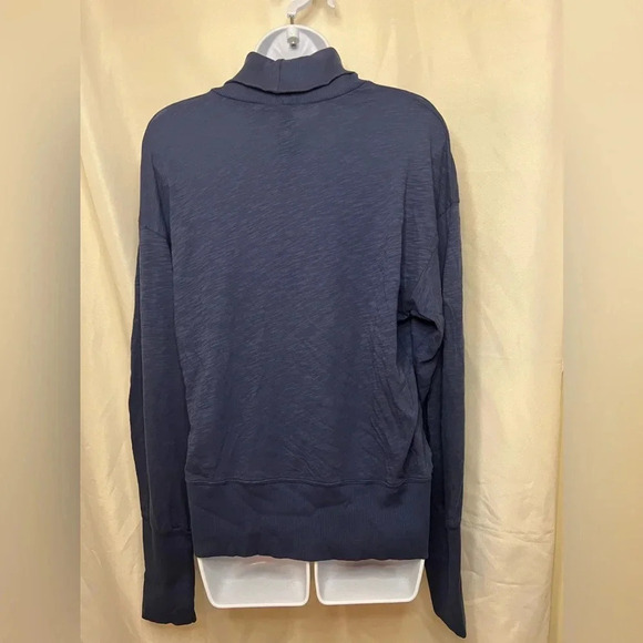 Bobi Los Angeles Turtleneck Tee in color “Coast”, size Large, BNWT - Picture 3 of 8